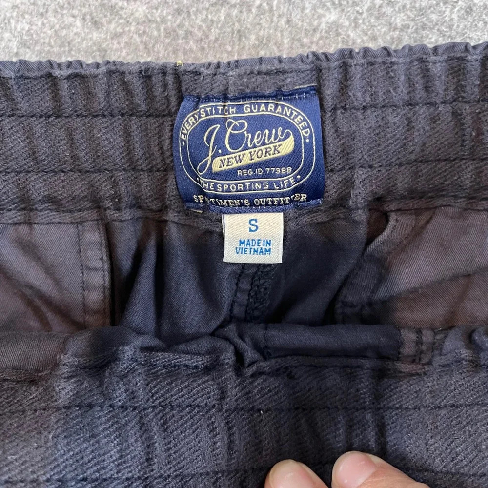 J. Crew Mens Dock Shorts Navy Blue Preppy Casual Summer Small 6 Inch Inseam - Picture 3 of 7